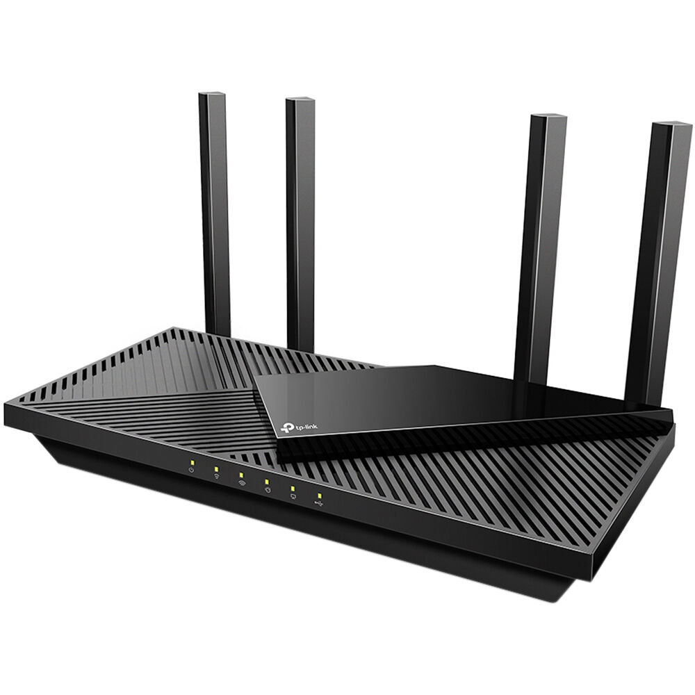 TP-Link Archer AX55 Pro AX3000 Router Inalámbrico Doble Banda Wi-Fi 6 con 2976 Mb/s, 4 Antenas Exter