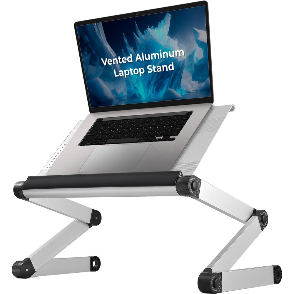 Soporte de Laptop Uncaged Ergonomics WorkEZ Executive (Plata) - Plegable, Soporta Hasta 13 lb / Se E 1447110-REG Soporte de Laptop Uncaged Ergonomics WorkEZ Executive (Plata) - Plegable, Soporta Hasta 13 lb / Se E 1447110-REG