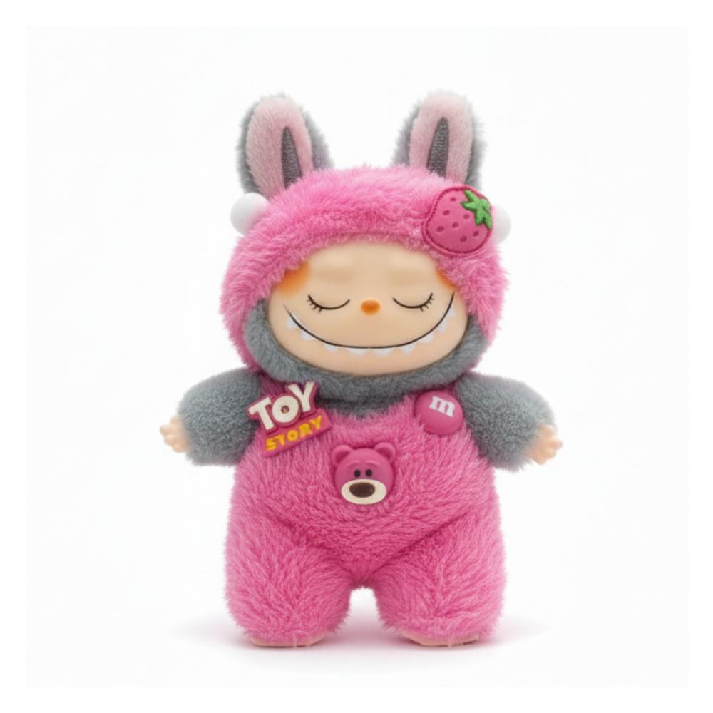 Ropa para Muñeco Labubu Estilo Lotso Rosa - Suave y Adorable Ropa para Muñeco Labubu Estilo Lotso Rosa - Suave y Adorable