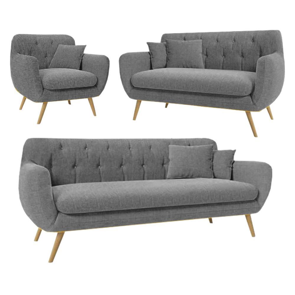 SALA CODY GRIS CLARO 3 2 1 CUERPOS - FALOTIH 3M SALA CODY GRIS CLARO 3 2 1 CUERPOS - FALOTIH 3M