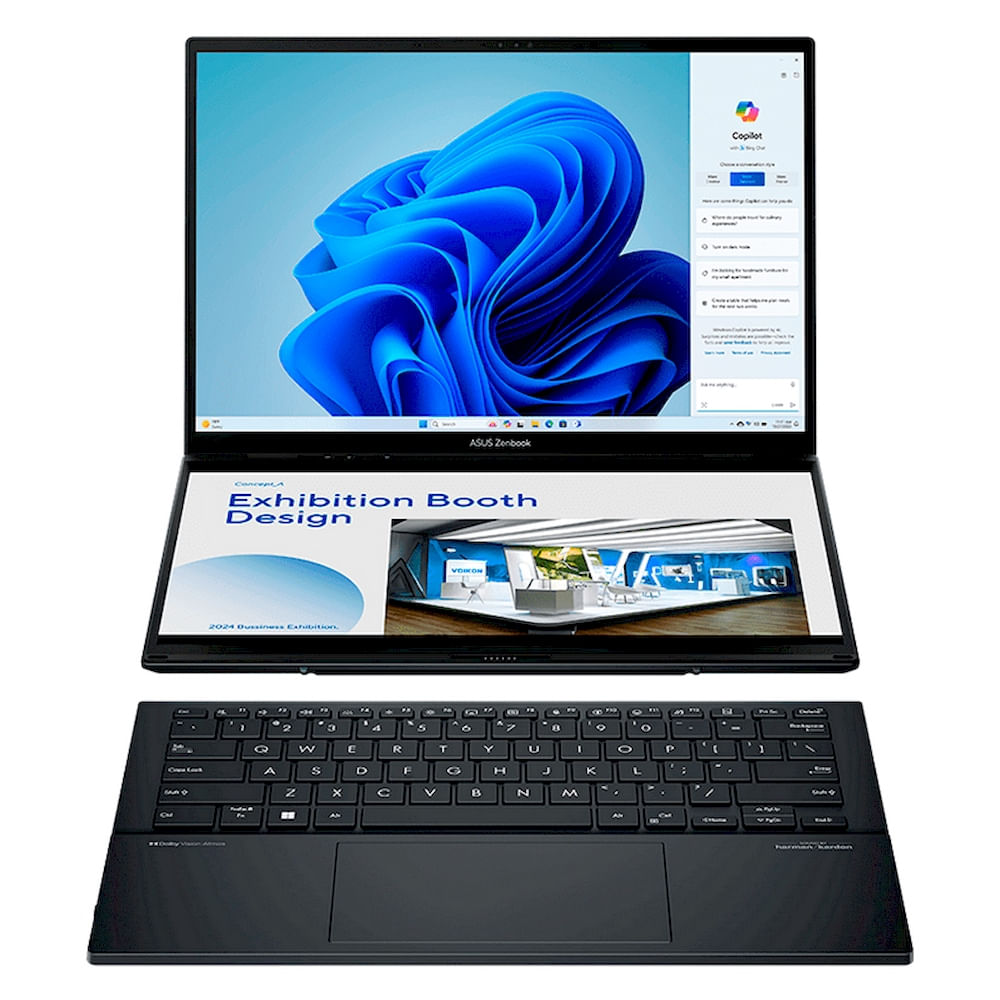 Laptop Zenbook UX8406CA-PZ073W Core Ultra i9 285H 14'' 32GB RAM 1TB SSD Windows 11 Home Gris Laptop Zenbook UX8406CA-PZ073W Core Ultra i9 285H 14'' 32GB RAM 1TB SSD Windows 11 Home Gris