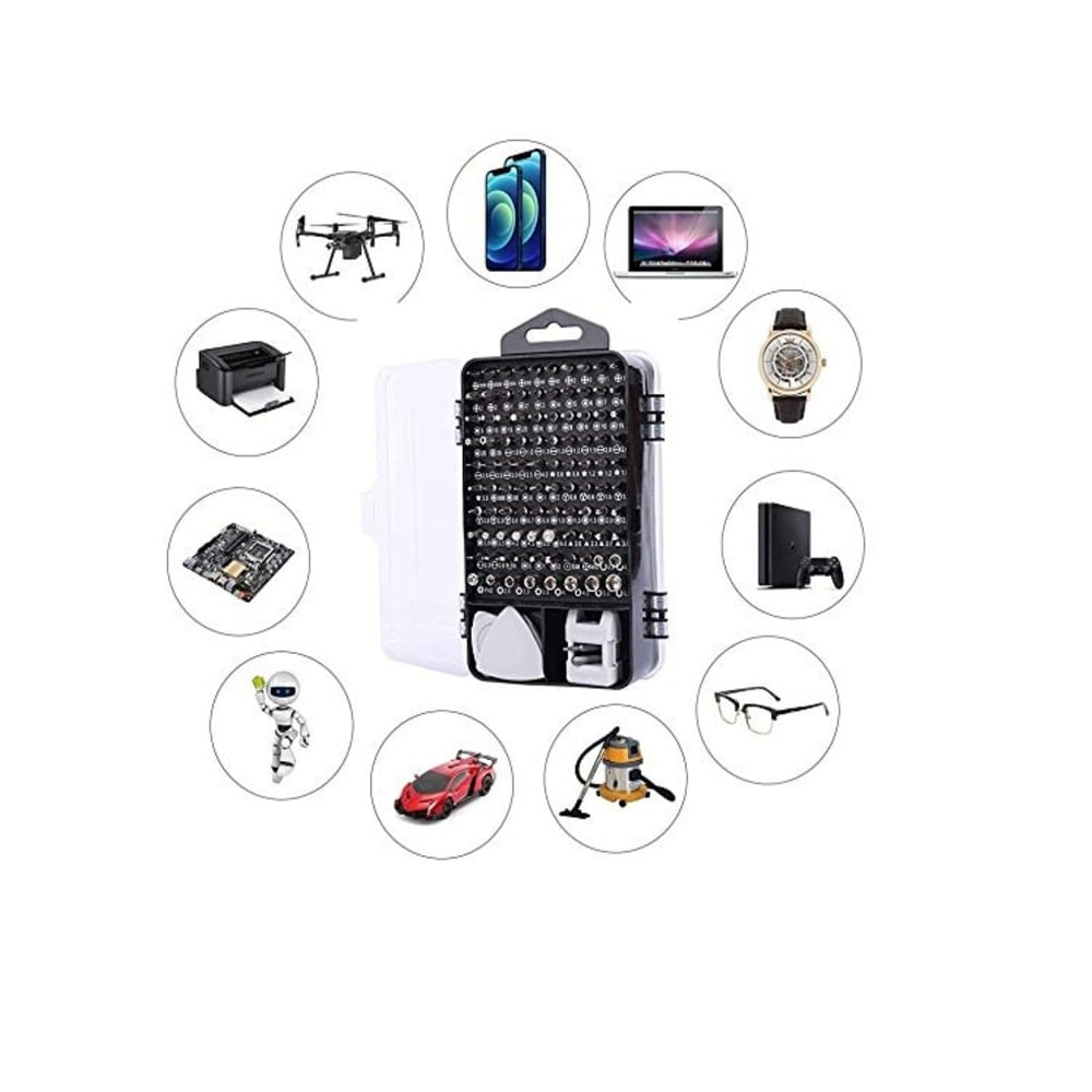 Juego de Destornilladores de Precisión Para Reparación De Pc 110 En 1