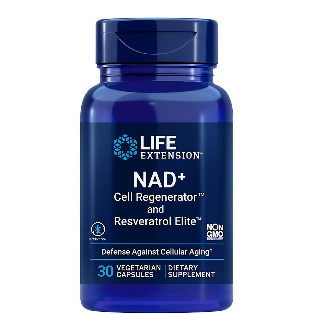 Life Extension NAD - Resveratrol 30 Cápsulas Suplemento Antienvejecimiento y Energía Celular Life Extension NAD - Resveratrol 30 Cápsulas Suplemento Antienvejecimiento y Energía Celular