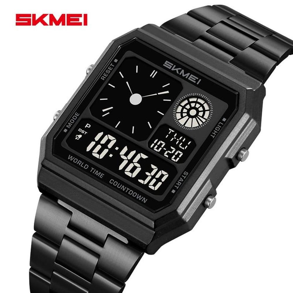 Reloj Skmei 2353 Negro Digital Hora Mundial