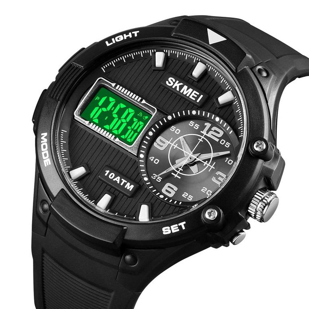 Reloj Skmei 1761 Negro 10atm Correa Silicona