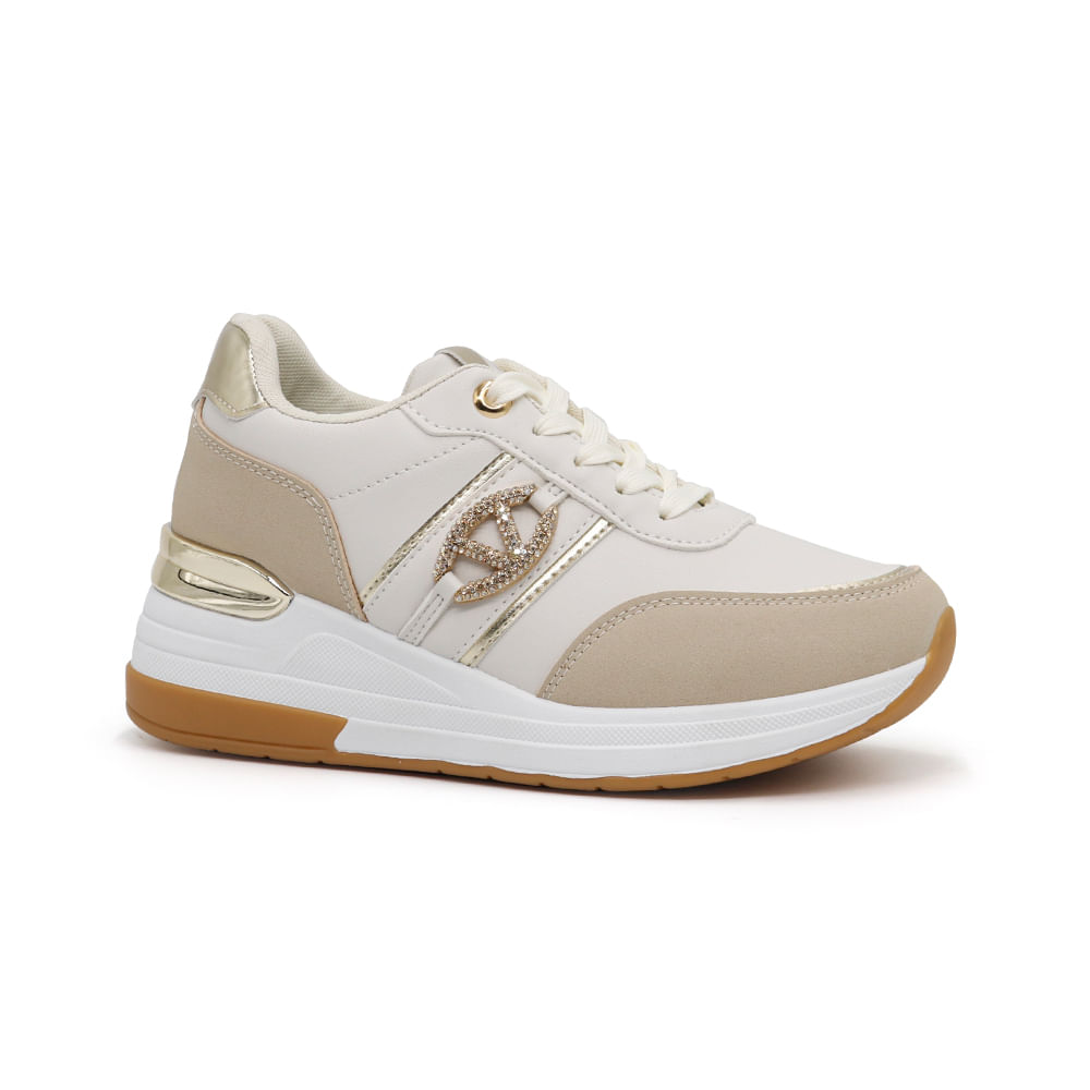 Zapatillas Urbanas Mujer ARIANA ZJY02-25Q2 BEIGE 40 Zapatillas Urbanas Mujer ARIANA ZJY02-25Q2 BEIGE 40