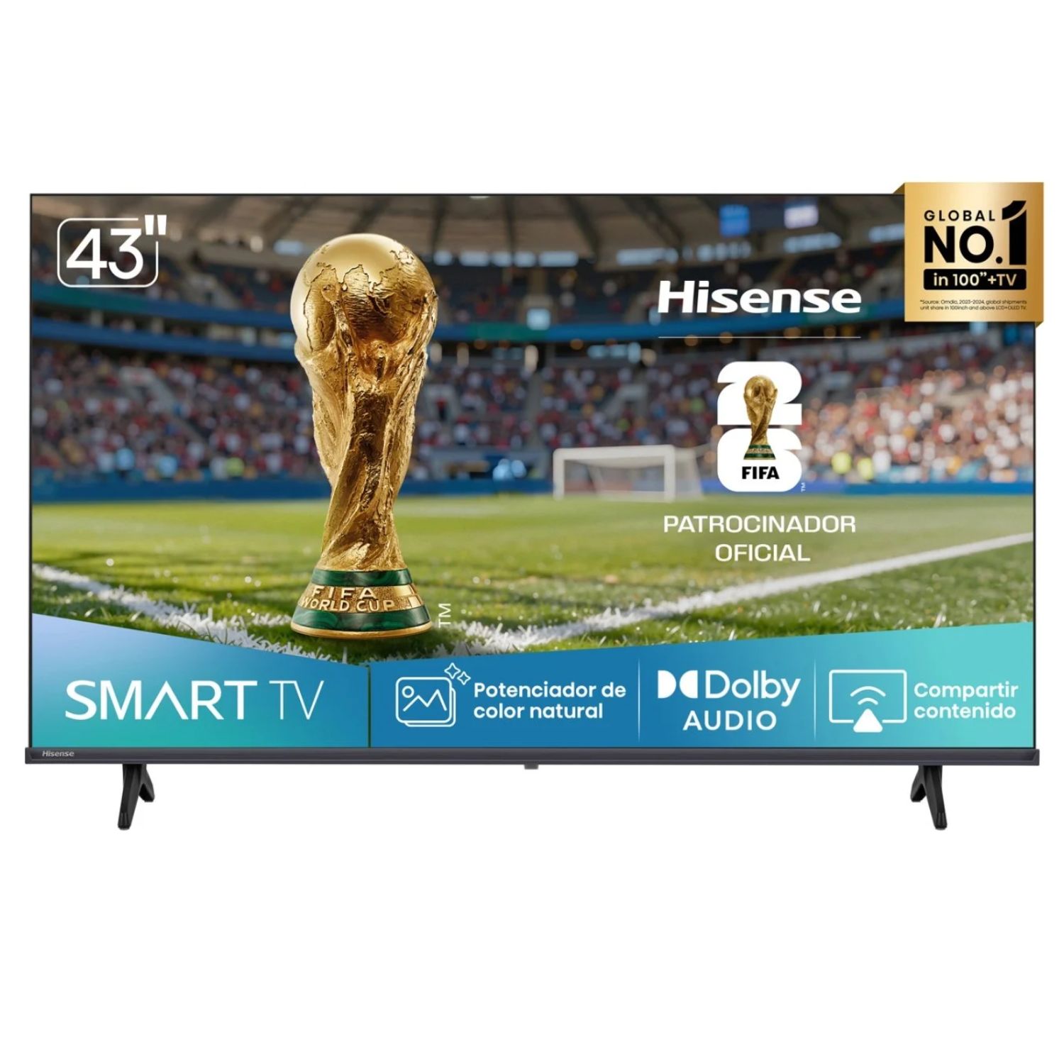 Televisor Hisense 43"" 43A4NV FHD Smart TV VIDAA