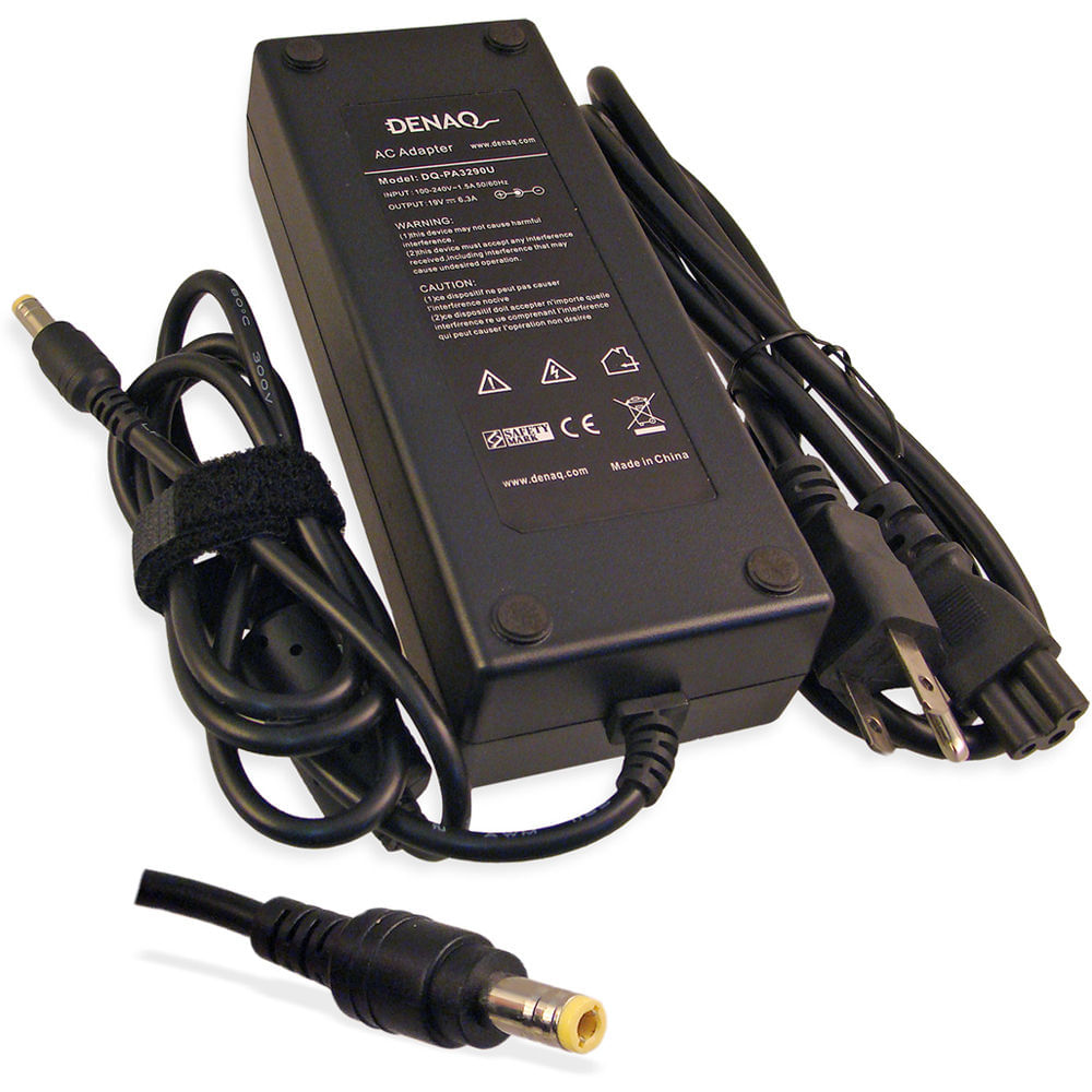 Adaptador AC Dantona para Laptops Toshiba (6.3A, 19V) - Fuente de Poder Extra Conveniente, 100-240 V 894761-REG Adaptador AC Dantona para Laptops Toshiba (6.3A, 19V) - Fuente de Poder Extra Conveniente, 100-240 V 894761-REG