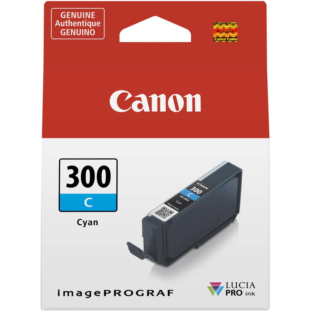 Tóner de Tinta Cian Canon PFI-300 para Impresora Canon imagePROGRAF PRO-300 1576401-REG Tóner de Tinta Cian Canon PFI-300 para Impresora Canon imagePROGRAF PRO-300 1576401-REG