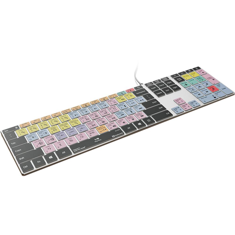 KB Covers Teclado Pro Tools (Windows) - 4 Niveles de Brillo, Diseño Ultradelgado de Aluminio, Atajos 1766538-REG KB Covers Teclado Pro Tools (Windows) - 4 Niveles de Brillo, Diseño Ultradelgado de Aluminio, Atajos 1766538-REG