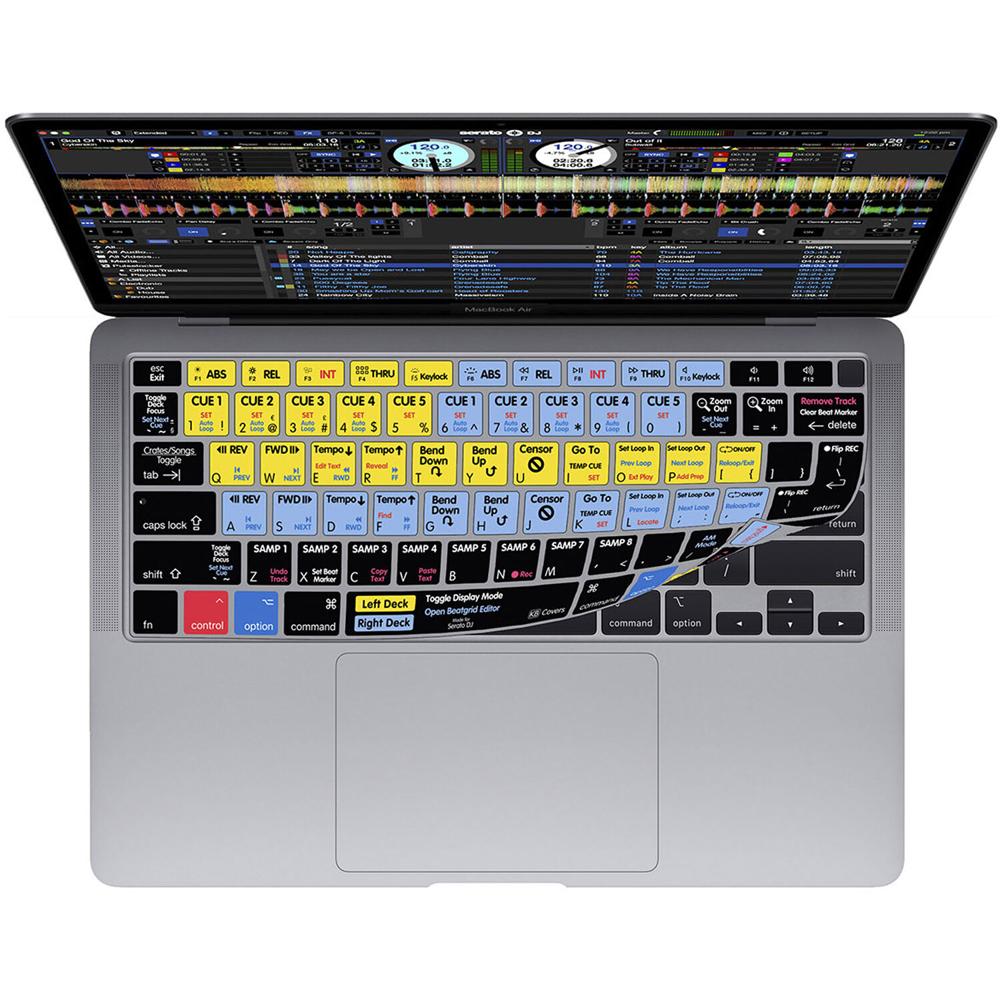 KB Covers Funda de Teclado Serato DJ para MacBook Air 13 KB Covers Funda de Teclado Serato DJ para MacBook Air 13