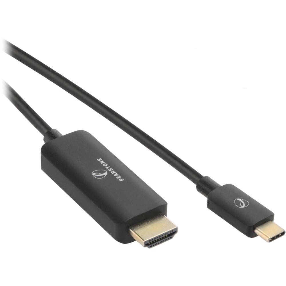 Cable Pearstone USB-C Macho a HDMI Macho 8K (6.6') - Soporta 8K a 60 Hz, UHD 4K a 120 Hz, HDR10+, Do