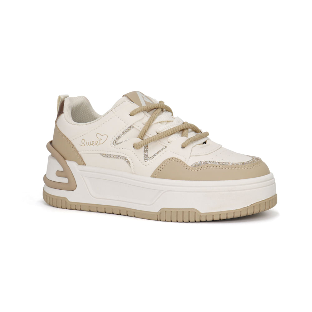 Zapatillas Urbanas Mujer Ariana 0102-25Q2 BEIGE 38 Zapatillas Urbanas Mujer Ariana 0102-25Q2 BEIGE 38