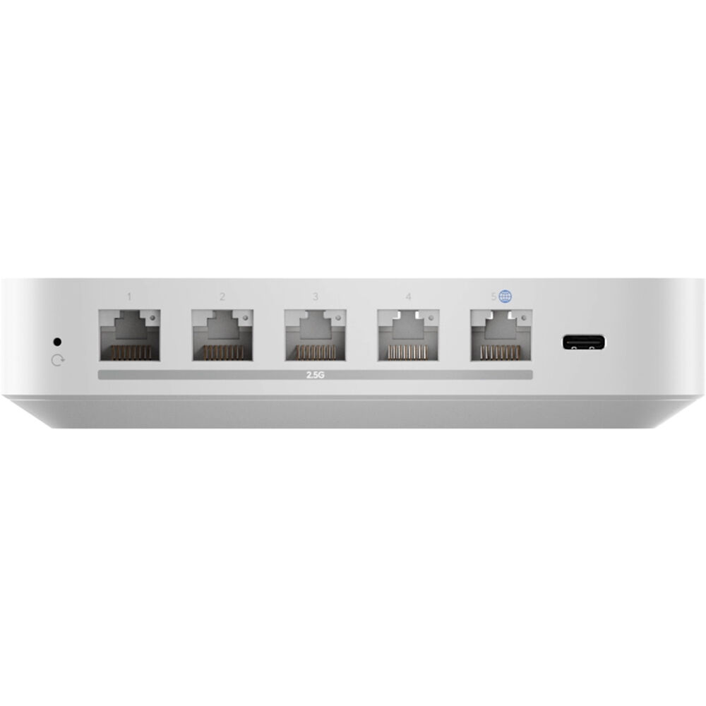 Ubiquiti Networks Gateway Max - Router Compacto con 3 Puertos Ethernet 2.5G, CPU Quad-Core y Gestión