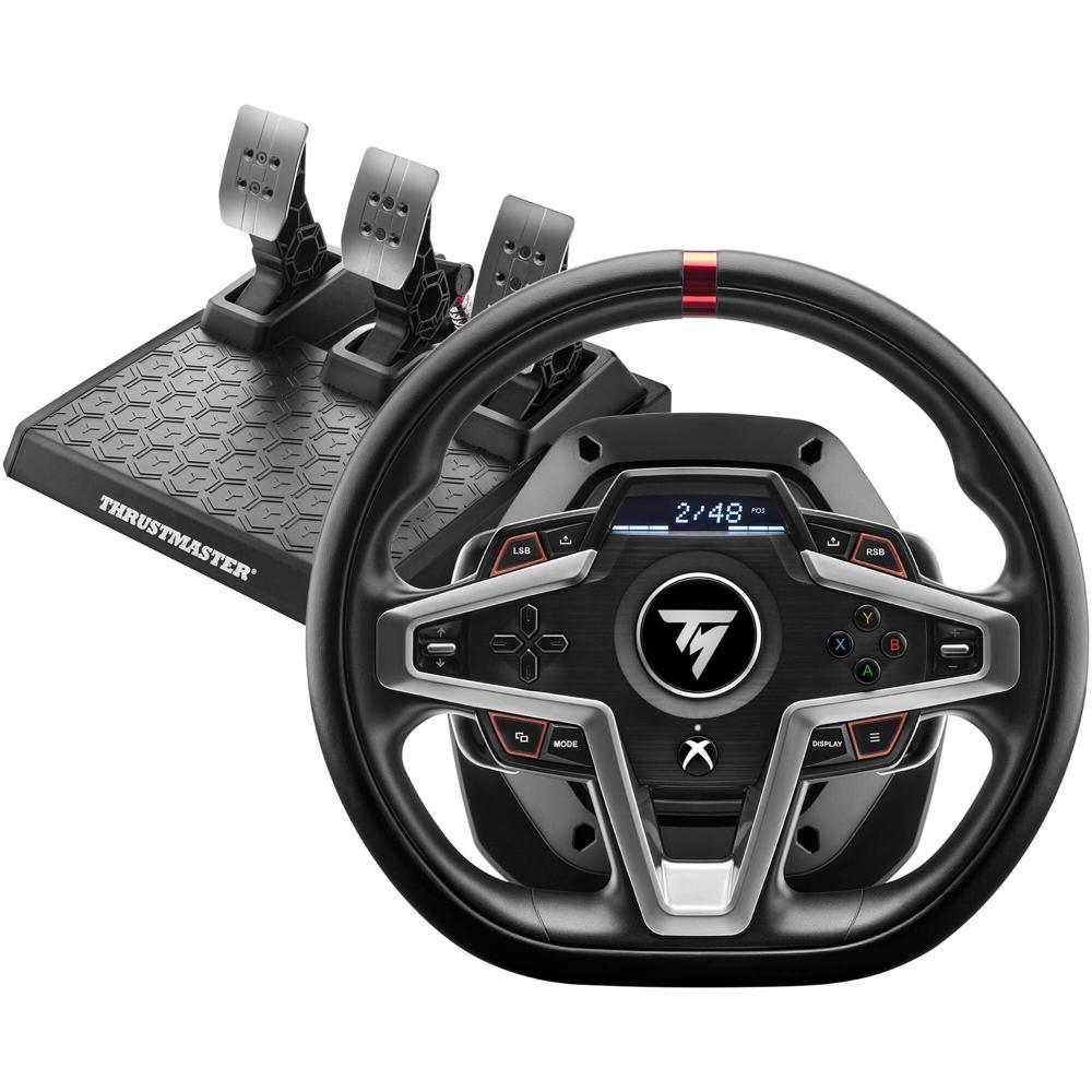 Volante de Carreras Thrustmaster T248 y Set de Pedales T3PM (Compatible con Xbox Series X/S, Xbox On 1671642-REG Volante de Carreras Thrustmaster T248 y Set de Pedales T3PM (Compatible con Xbox Series X/S, Xbox On 1671642-REG