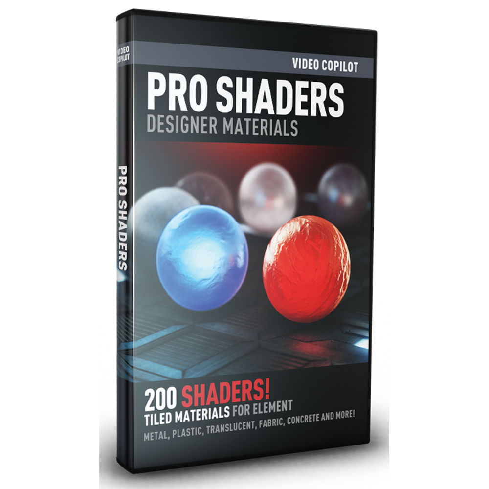 Video Copilot Pro Shaders 892489-REG Video Copilot Pro Shaders 892489-REG