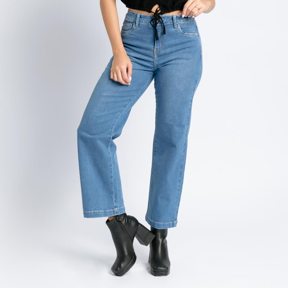 Jean Recto para Mujer Parada111 Nadiax Color Celeste Talla 30 Jean Recto para Mujer Parada111 Nadiax Color Celeste Talla 30