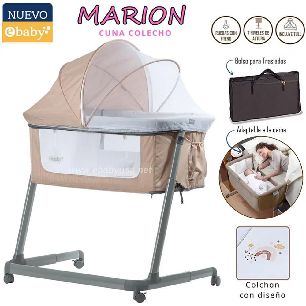Cuna Colecho MARION Beige Ebaby Cuna Colecho MARION Beige Ebaby