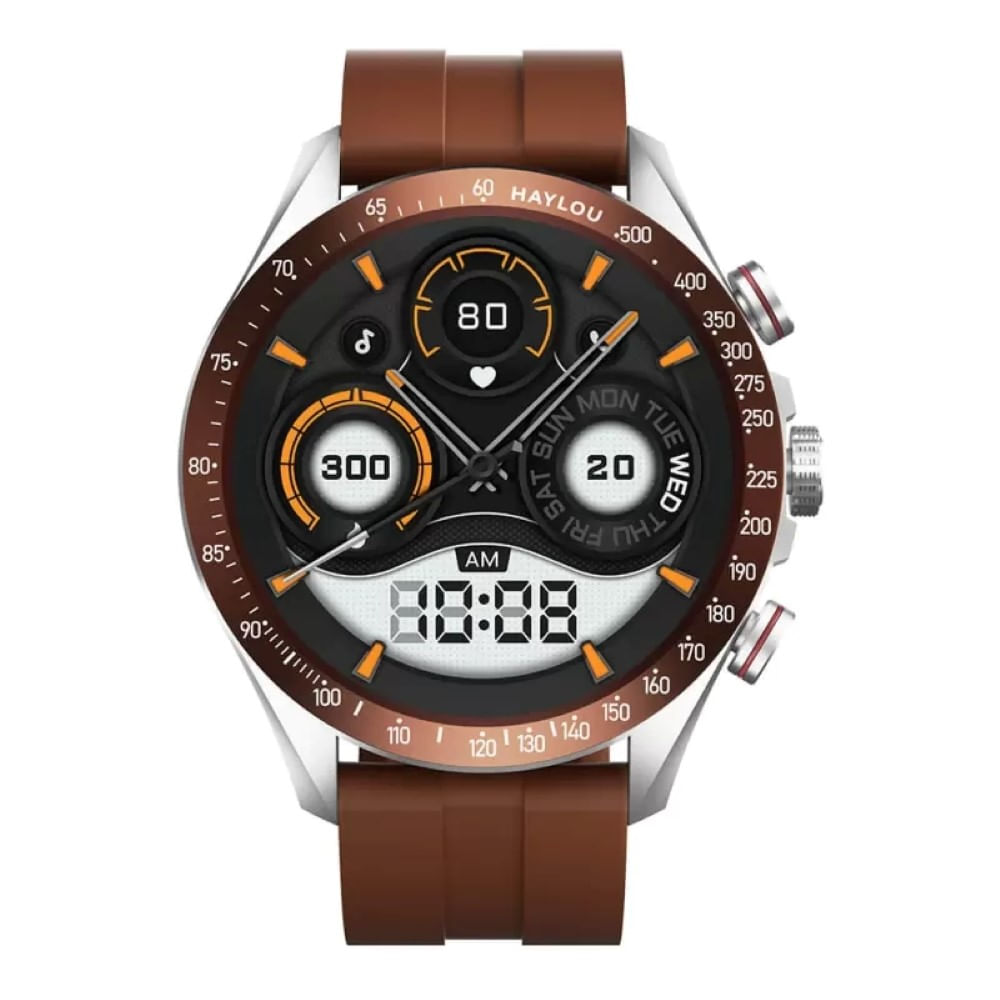HAYLOU SMARTWATCH SOLAR PRO - MARRON - Oechsle