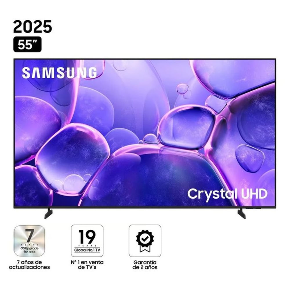 Televisor Samsung 55 Smart Crystal UHD 4K 55U8000FG 2025