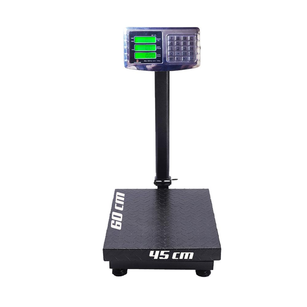 Balanza Industrial 500 Kg con Plataforma TCS-500KG Acero Diamantado