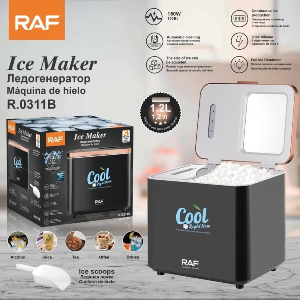 ICE MAKER DIGITAL AUTOMÁTICA MÁQUINA DE HACER HIELO EN MINUTOS - 12 Kg-D