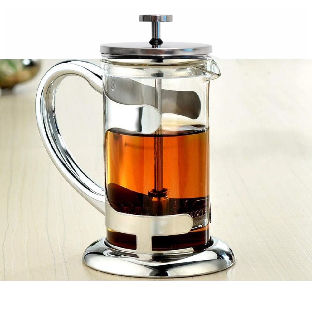 cafetera prensa francesa de acero 800 ml