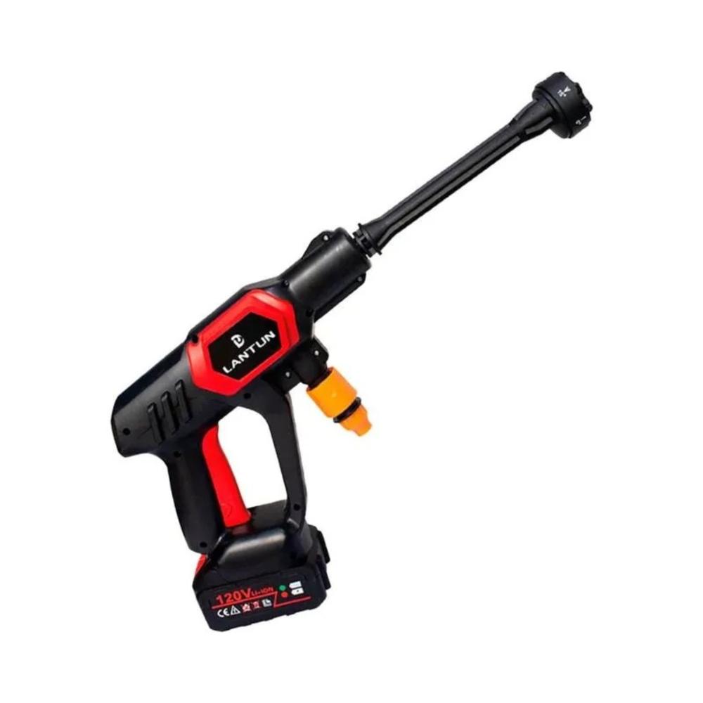 Hidrolavadora Lantun de 2 Baterías y 6 Tipos de Chorro de Agua