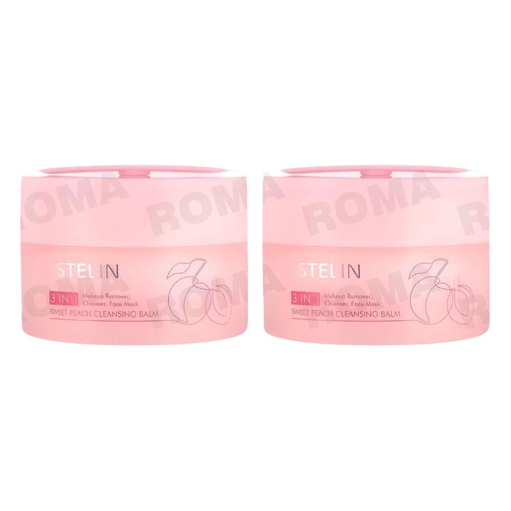 PACK 2 BÁLSAMO LIMPIADOR MAKE UP REMOVER – DURAZNO DULCE 100G ESTELIN