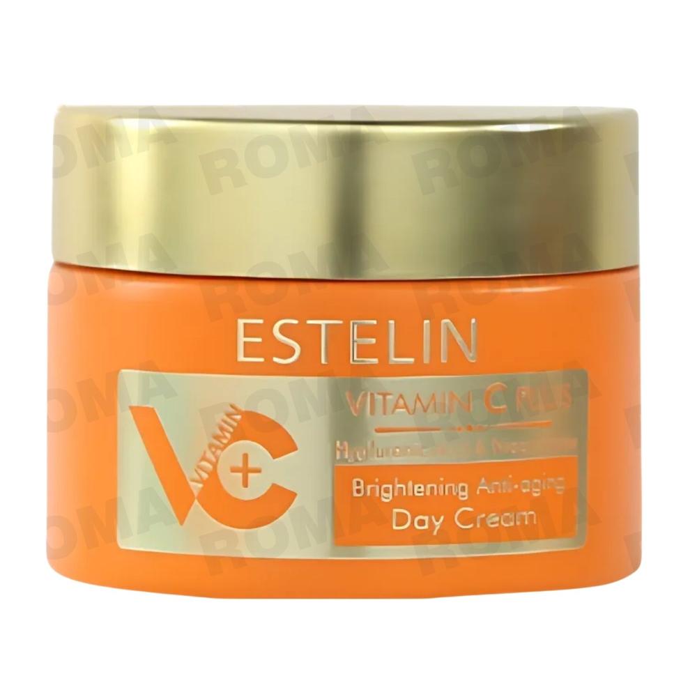 CREMA DE DÍA VITAMINA C CON ÁCIDA HIALURÓNICO 50G ESTELIN