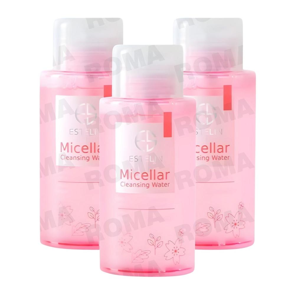 PACK 3 AGUA MICELAR CHERRY BLOSSOM 300ML ESTELIN