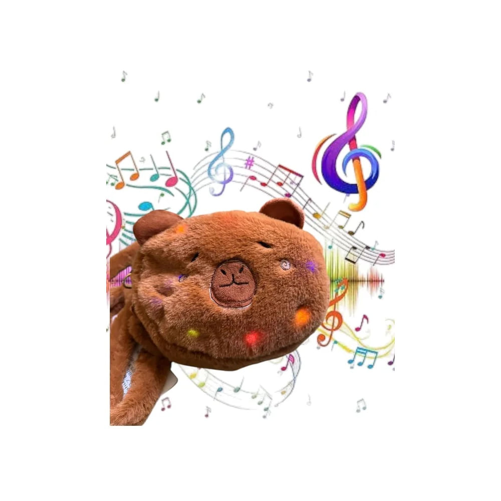 CARTERA Y MORRAL CAPIBARA MUSICAL