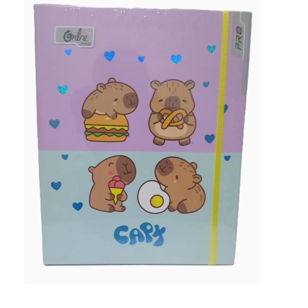 Cuaderno Capibara - 150 Hojas Doble Anillado