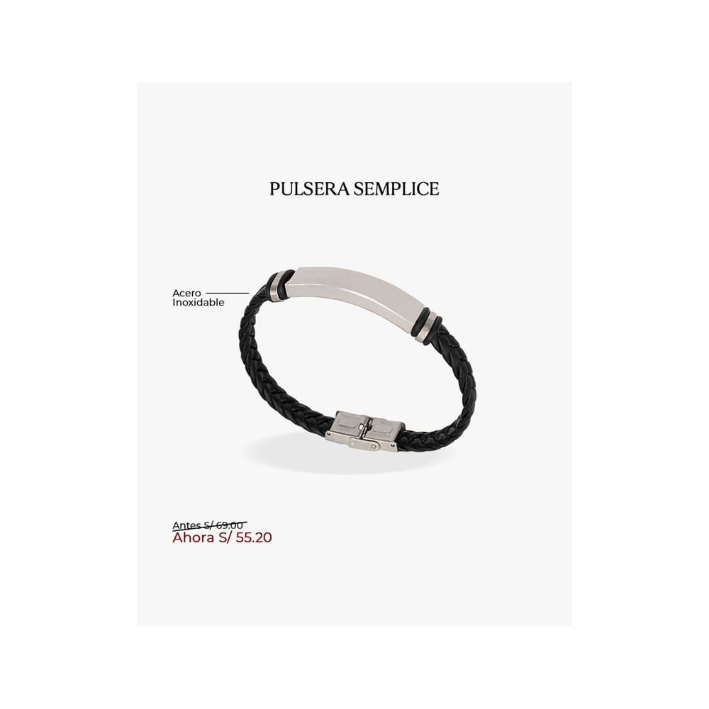 Pulsera Semplice para Hombre