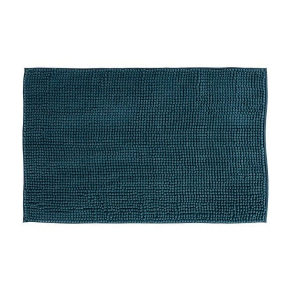 Piso de Baño Mini Chenille Acero 80x50cm
