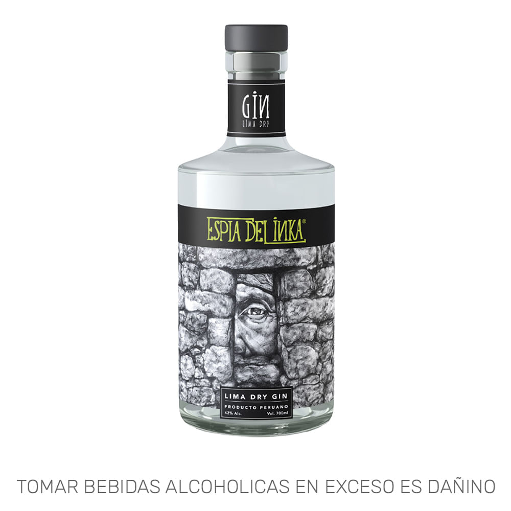 Gin ESPIA DEL INKA Lima Dry Botella 700ml