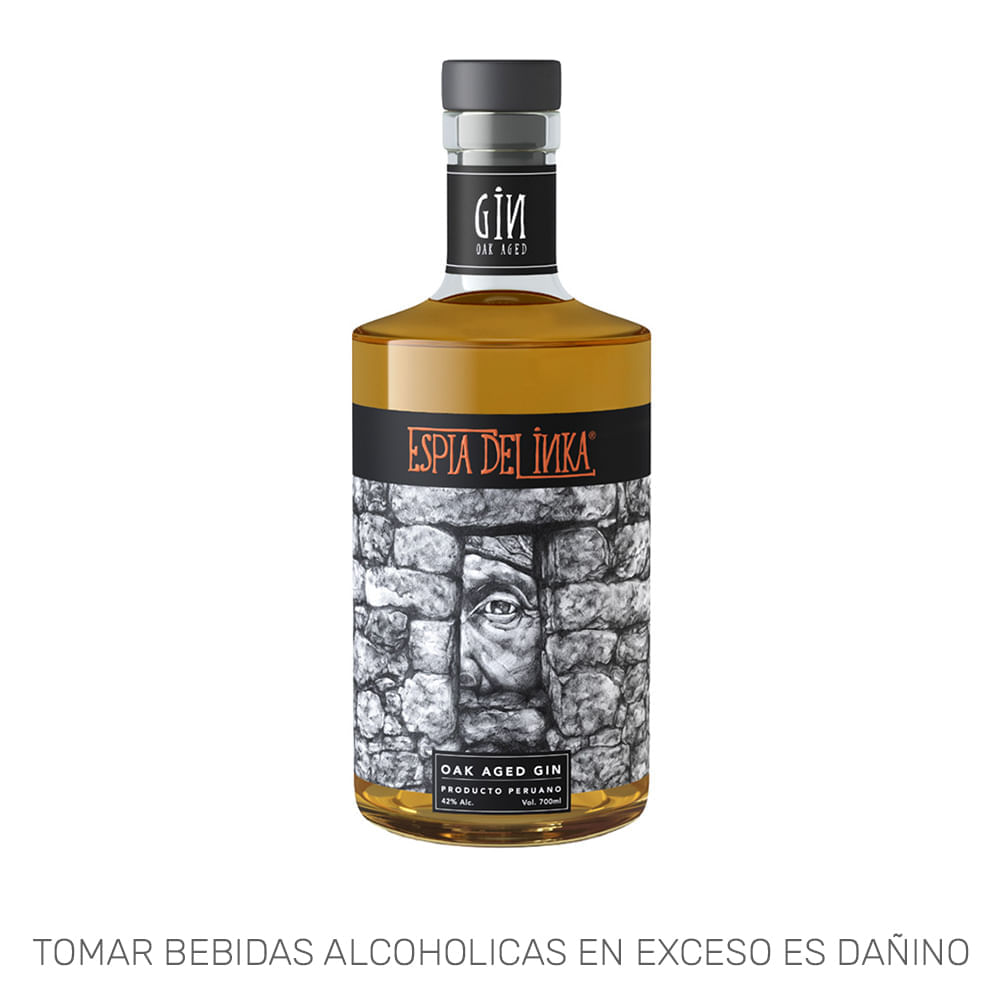 Gin ESPIA DEL INKA Oak Aged Botella 700ml