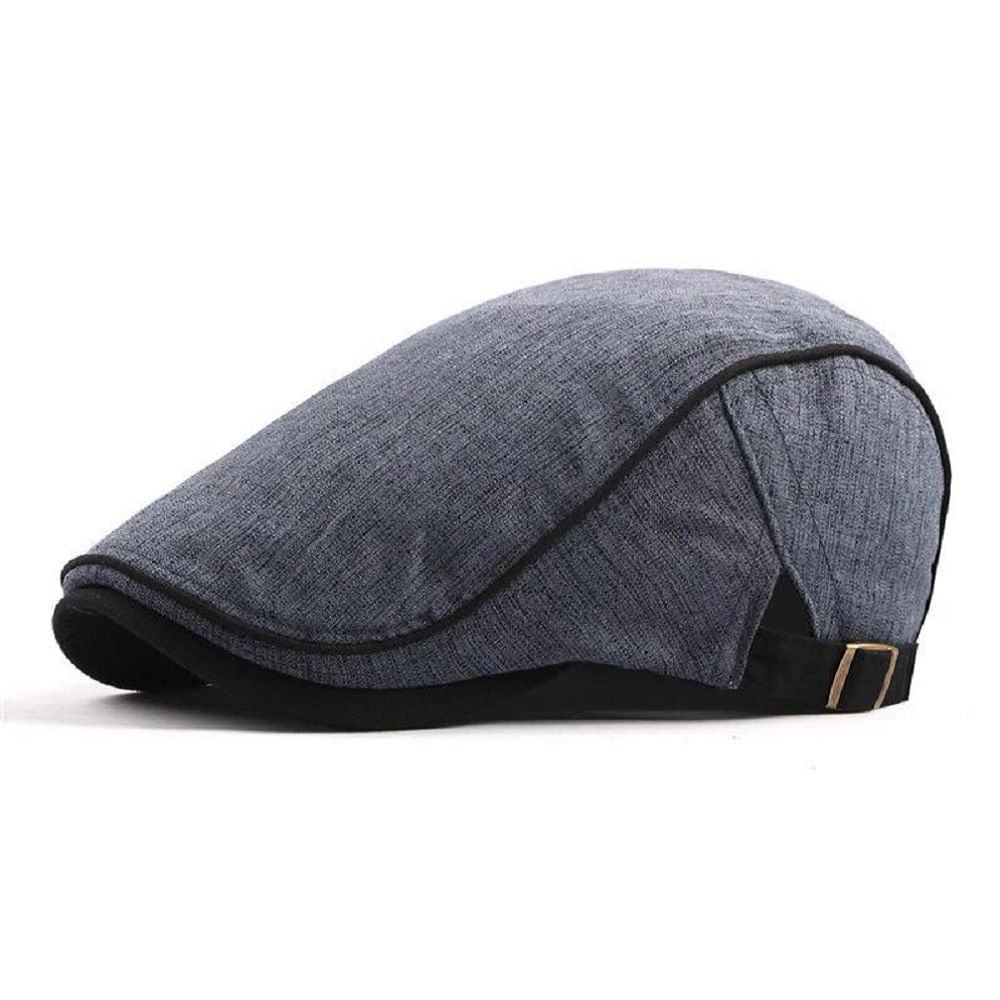 Boina Gorro Adam Correa Regulable Azul Jaspeado