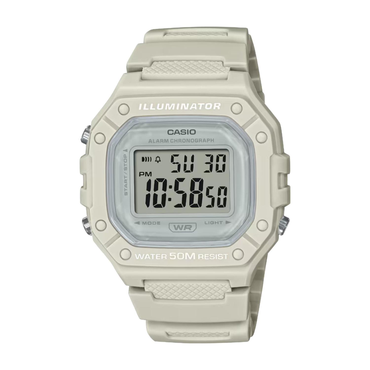 Reloj Casio W218Hc-8Avdf Unisex Blanco