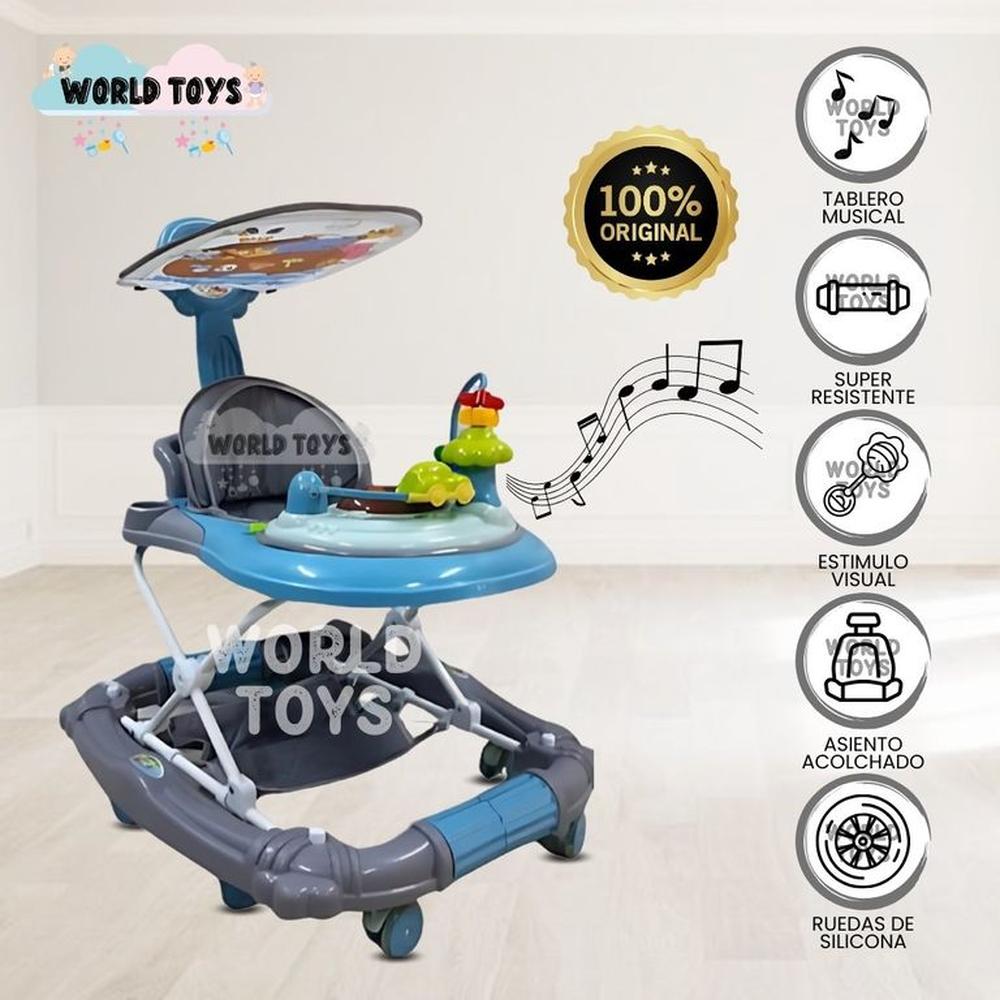 Andador con Tablero Musical FIRST WALK Gray