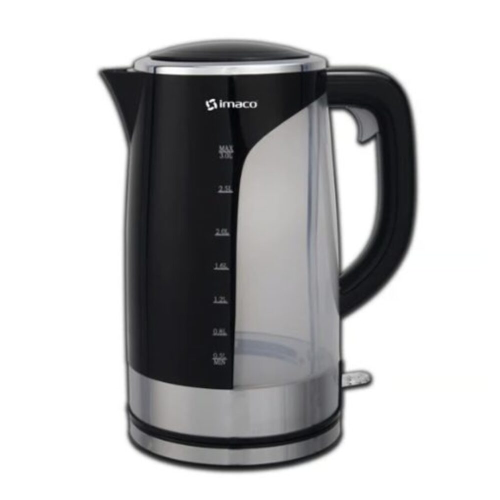 Hervidor plastico 3.0lt NEGRO Imaco KE 3000