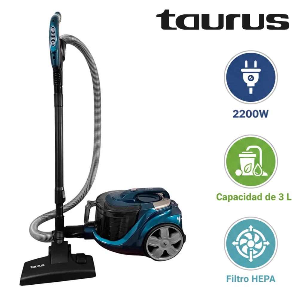 Aspiradora Taurus Megane III tanque de 3 litros con Pantalla Digital