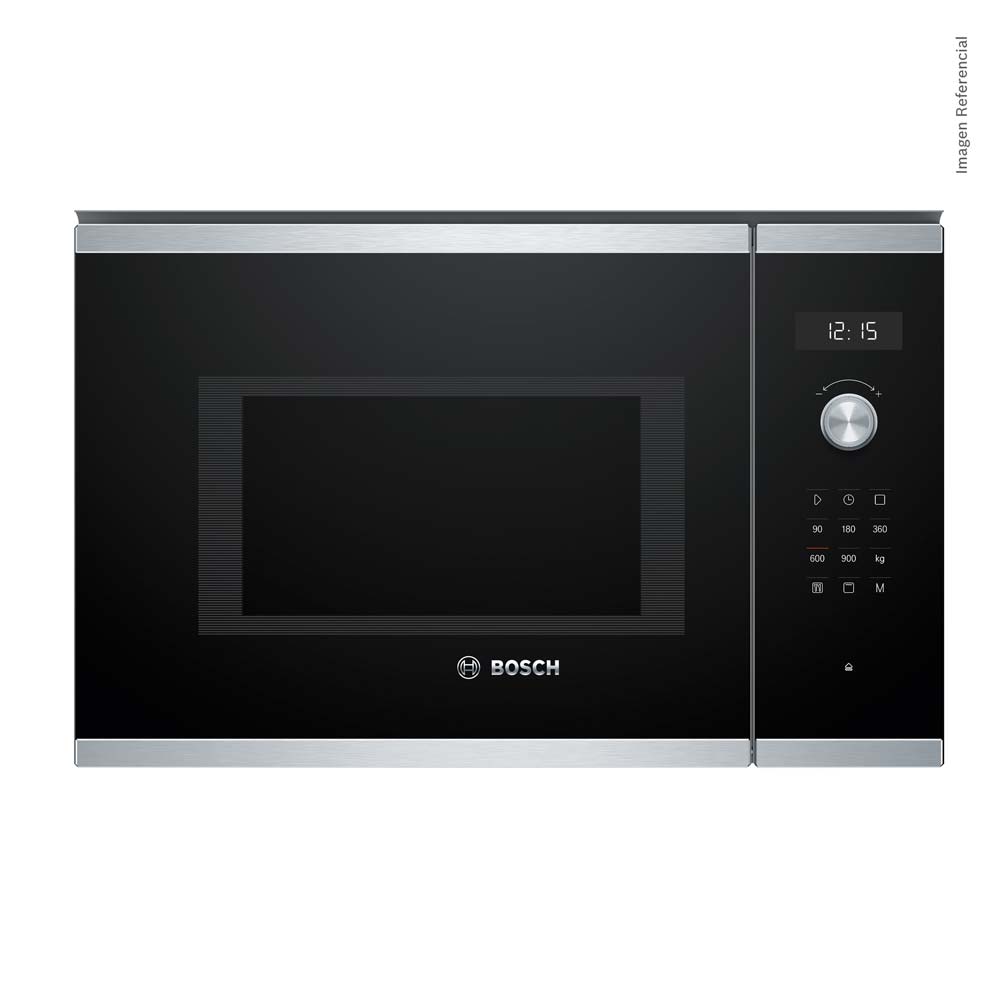Microondas Empotrable Bosch 25L BEL554MS0V Acero Inoxidable