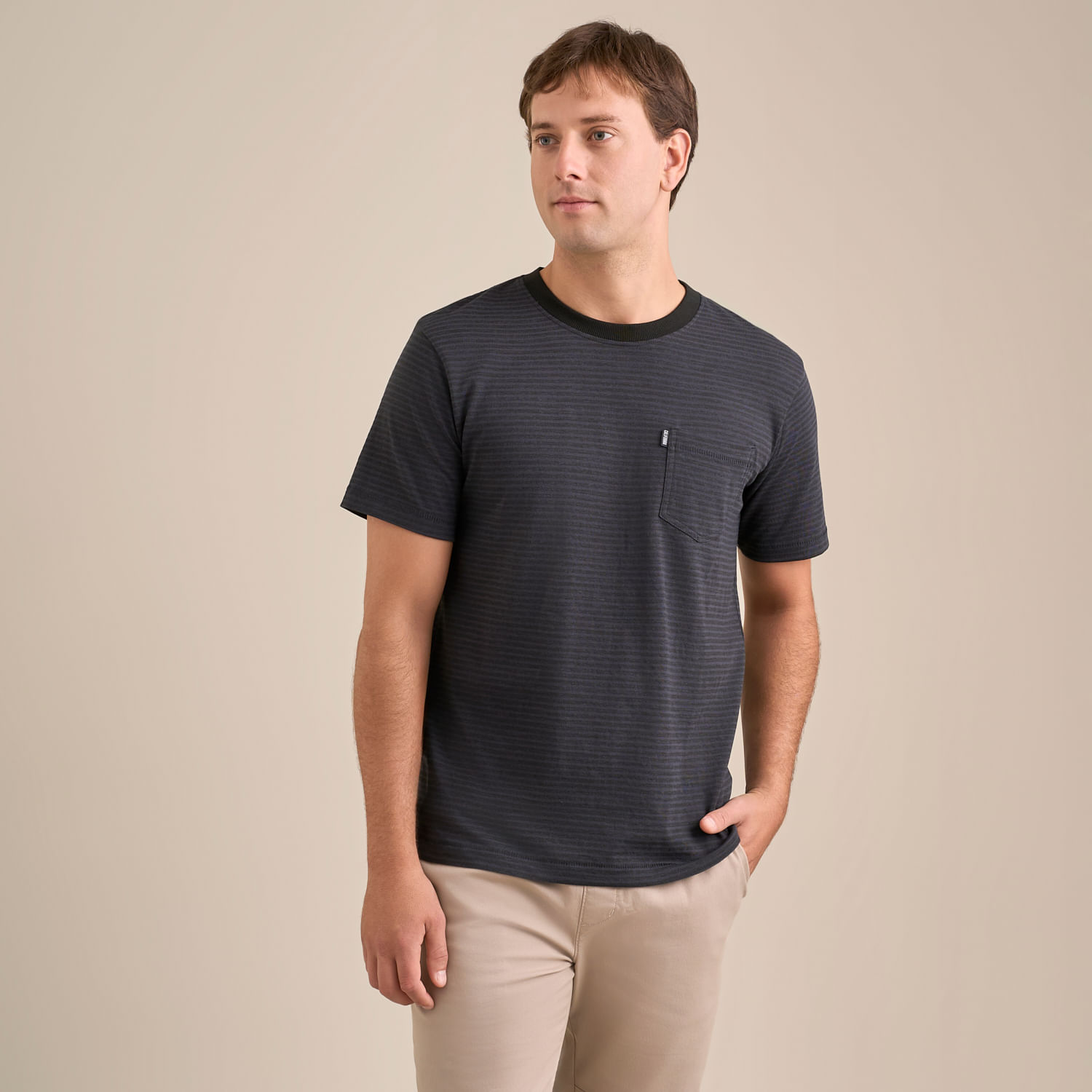 Polo Hombre Rayas Amc