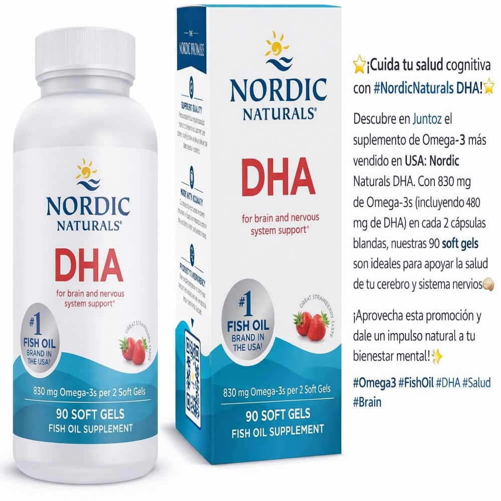 NORDIC NATURALS DHA 830 mg 90 SOFTGELS