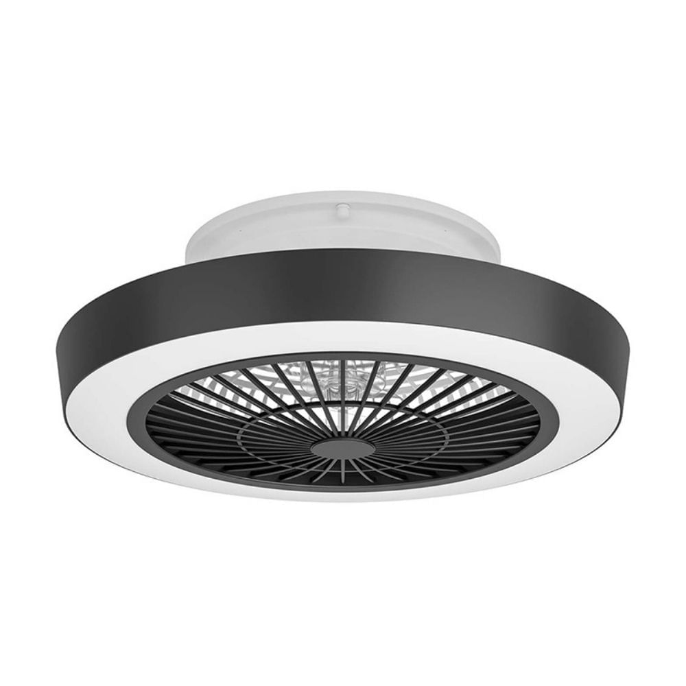 Ventilador de Techo LED Eglo Sazan 35W Negro Moderno con Control Remoto
