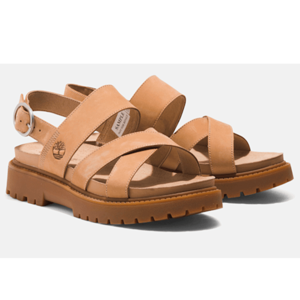 Timberland Clairemont Way Cross Strap Sandals 10US