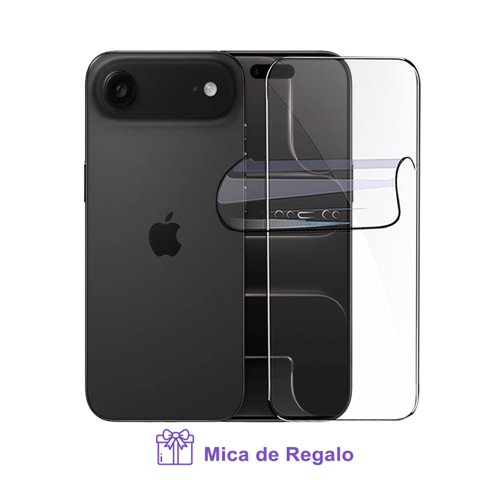 iPhone Air 256GB Apple Intelligence eSIM Space Black con Mica Hidrogel