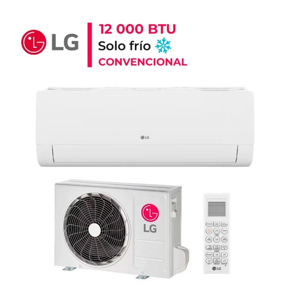 Aire Acondicionado LG 12000 BTU Split Pared On Off Frío Solo