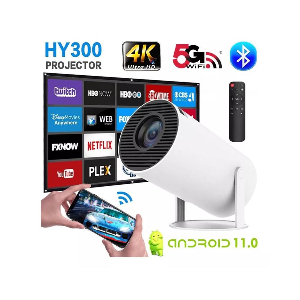 Proyector HY300 Smart 4K Android 11 Wifi Bluetooth